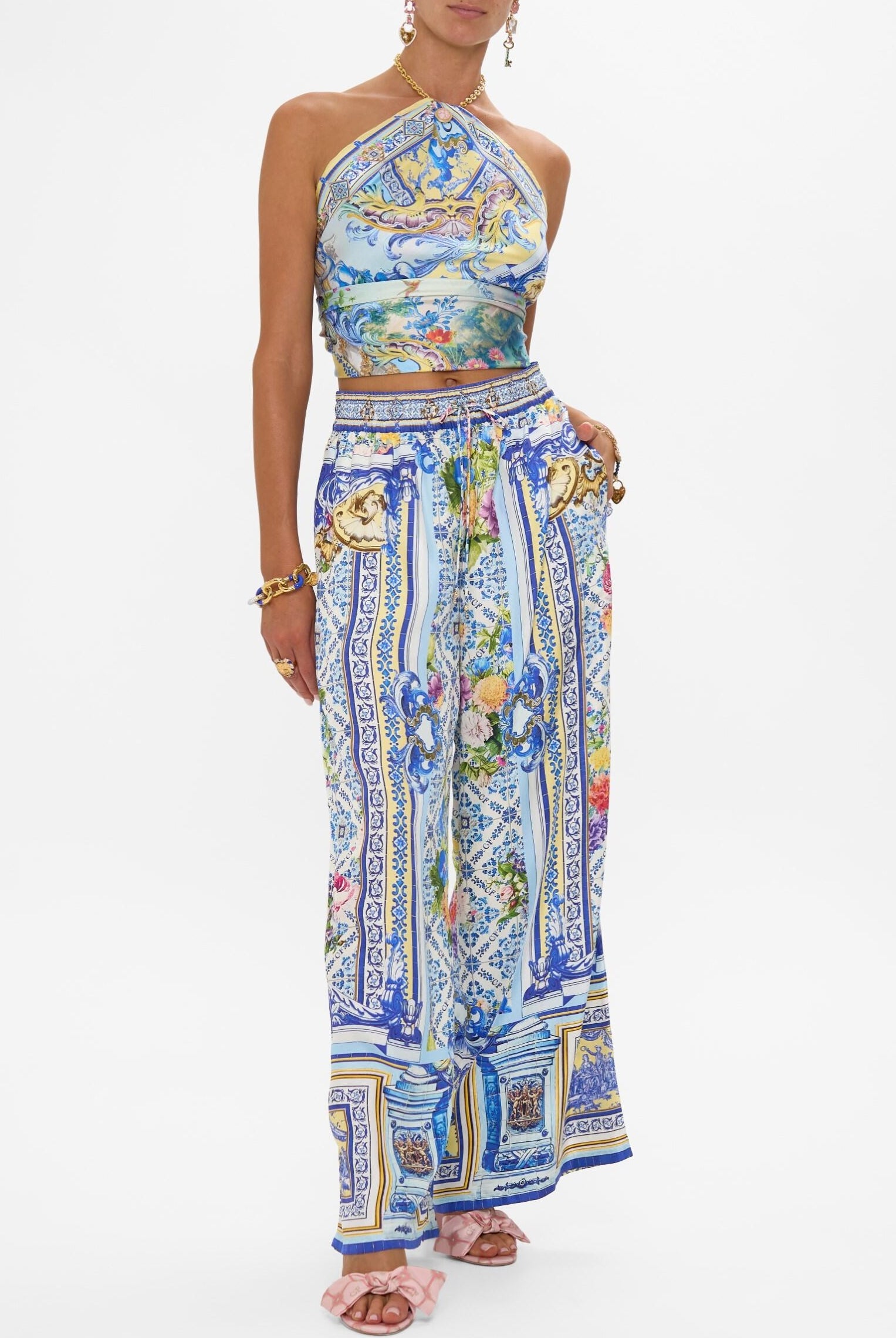 CAMILLA Straight Leg Pant - Wall to Wall Wonders - Magpie Style