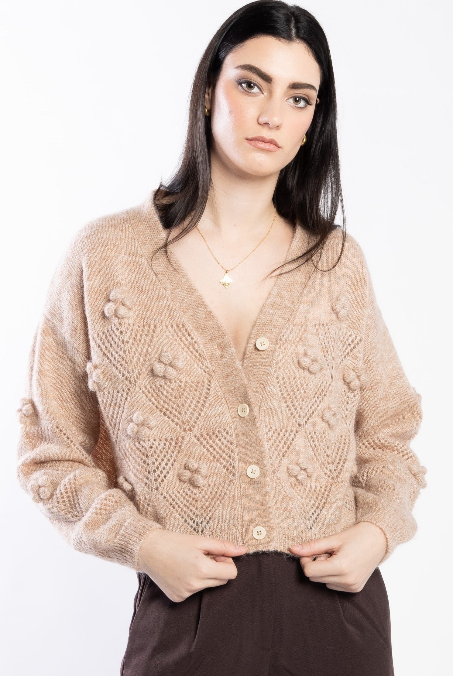 LOUGHLIN Thea Cardi - Peanut - Magpie Style