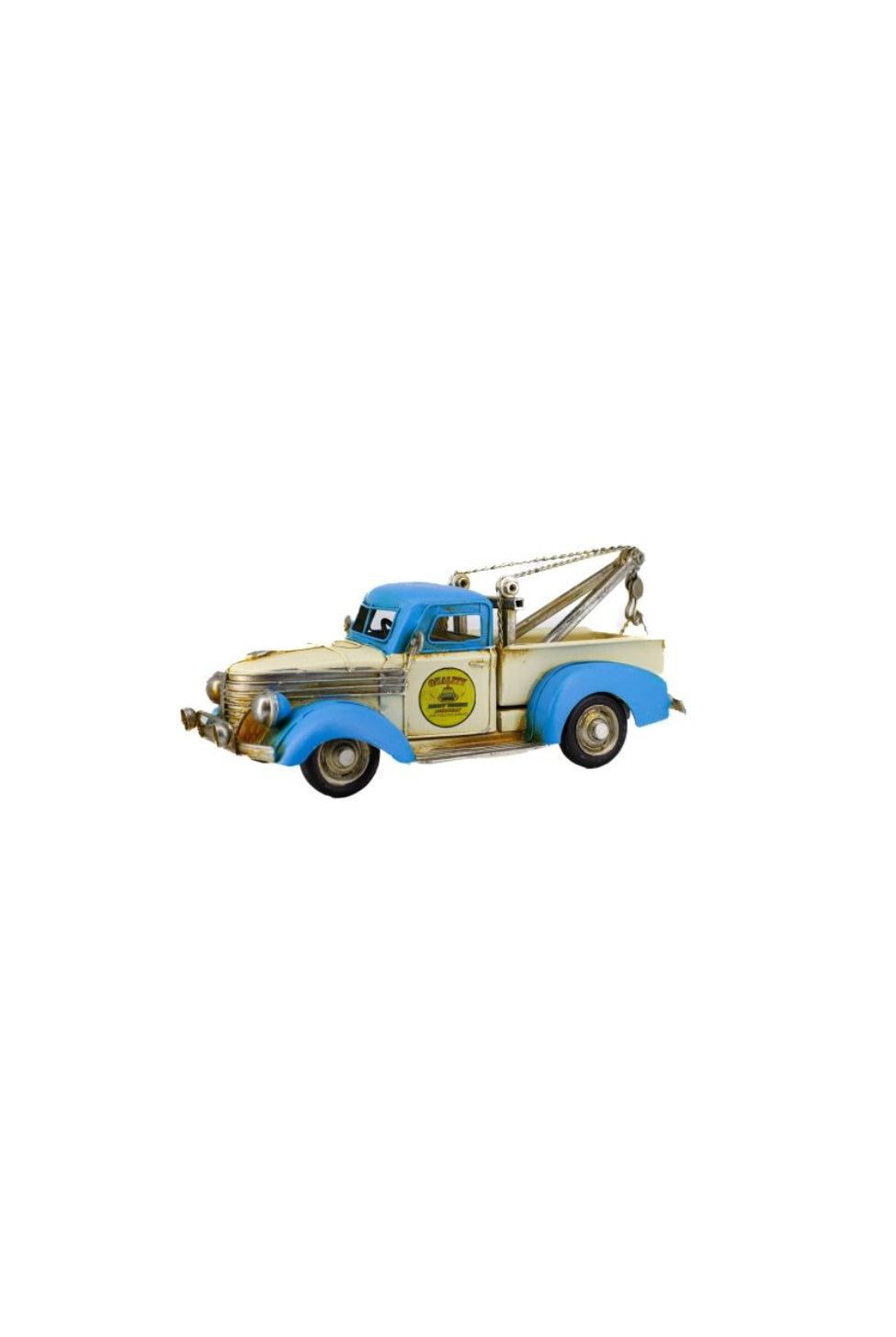 Tow Truck - Blue and White - Magpie Style
