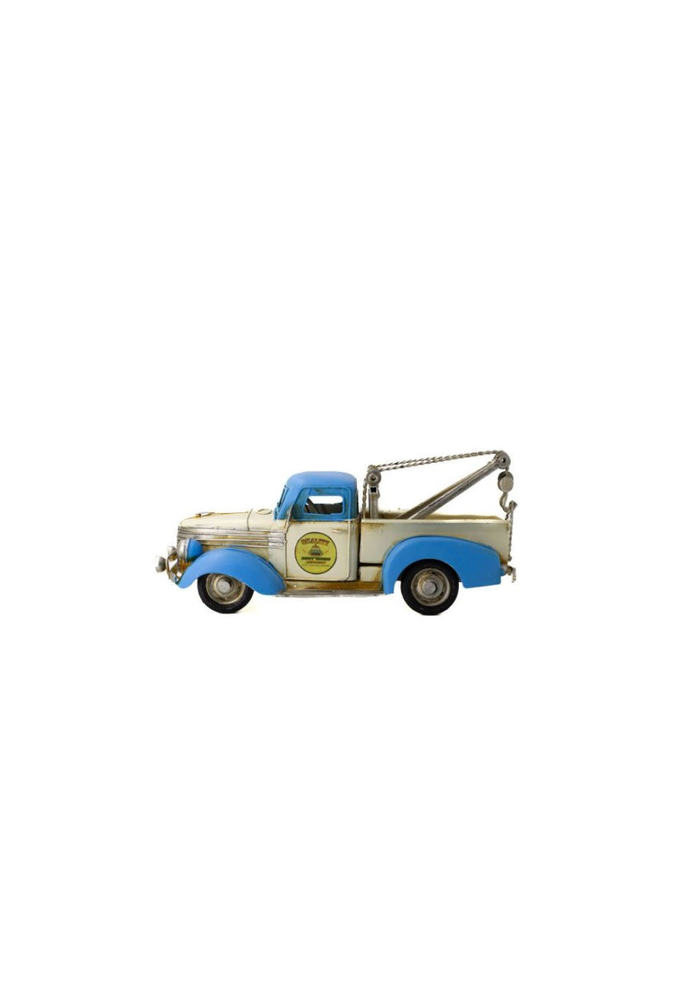 Tow Truck - Blue and White - Magpie Style