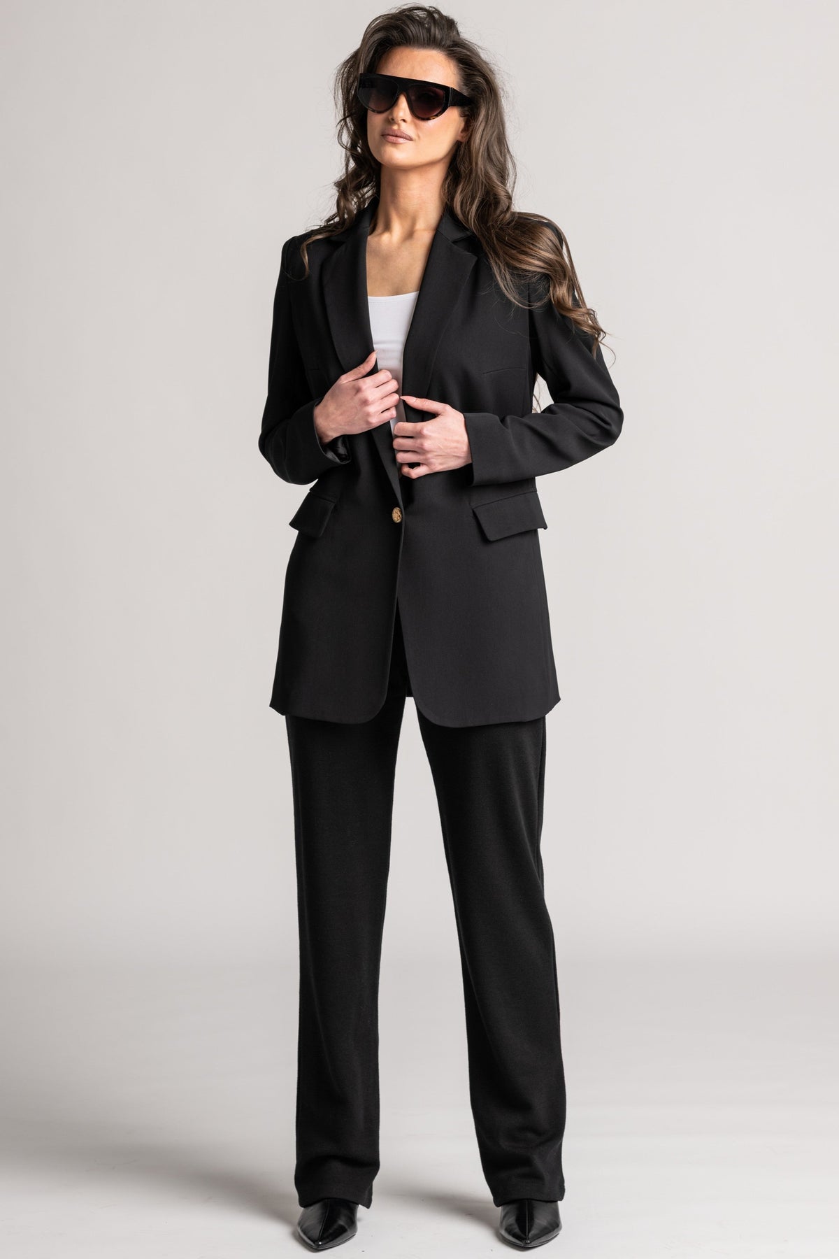 PAULA RYAN Tailored Pant - Merino Black - Paula Ryan