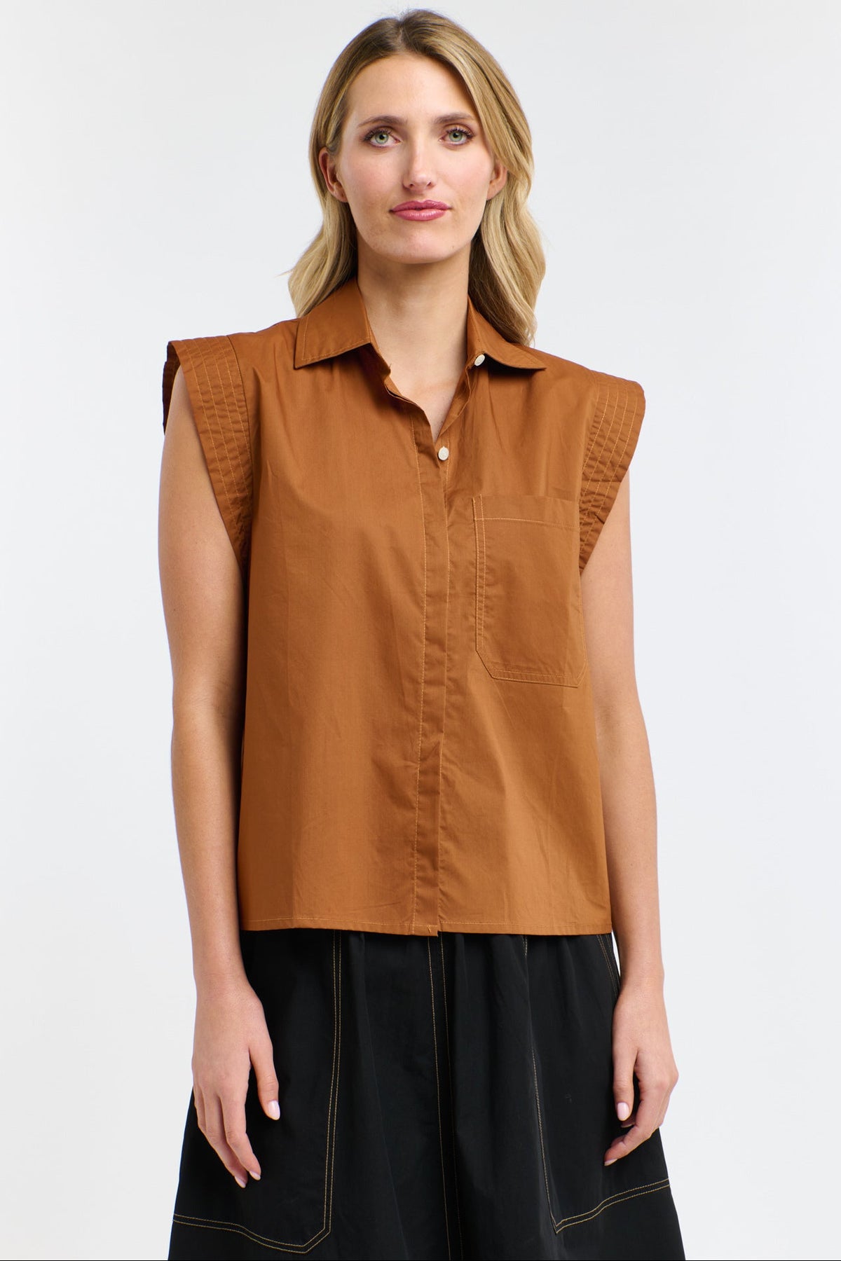 365 DAYS Gigi Shirt - Brandy