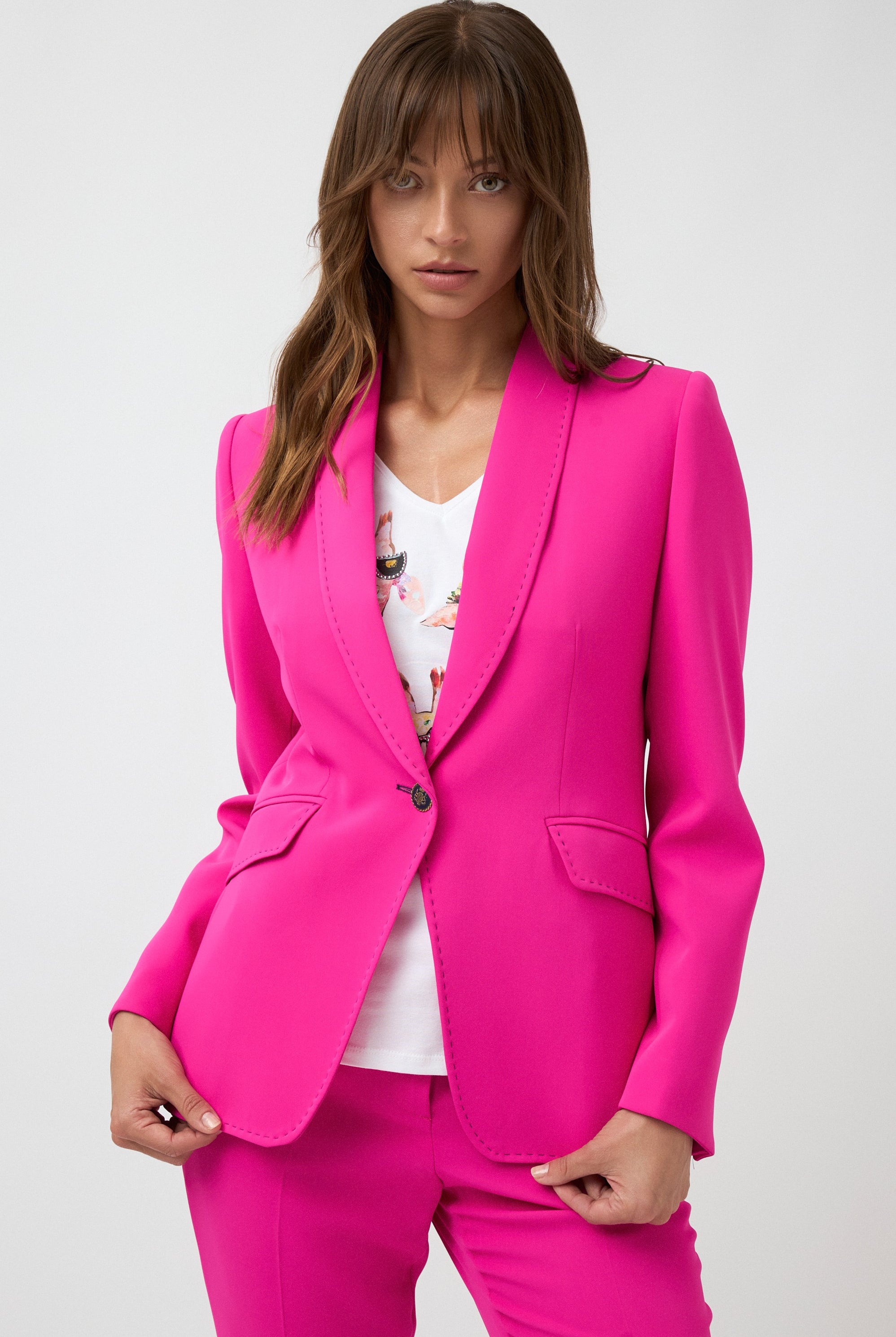 Bariloche - Zarzuela Jacket Fuchsia - Magpie Style