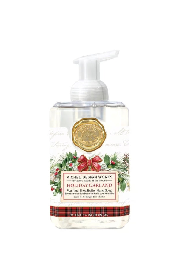 MICHEL DESIGN WORKS Foaming Hand Soap - Holiday Garland - Magpie Style