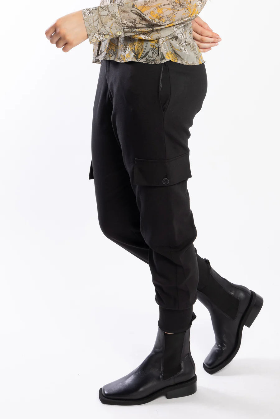 DRAMA THE LABEL Noni Pant - Black - Magpie Style