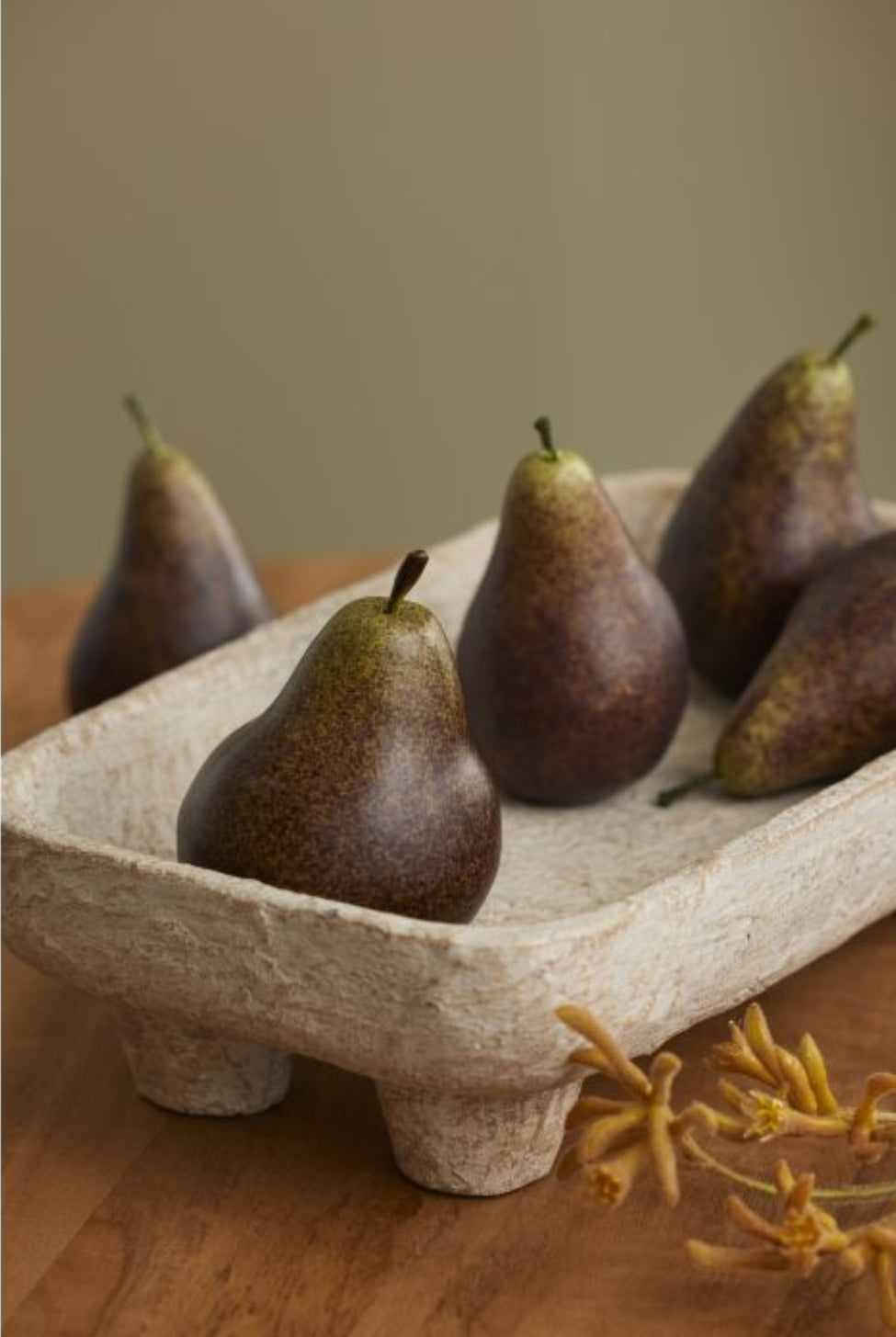 Brown Pear - Faux - Magpie Style