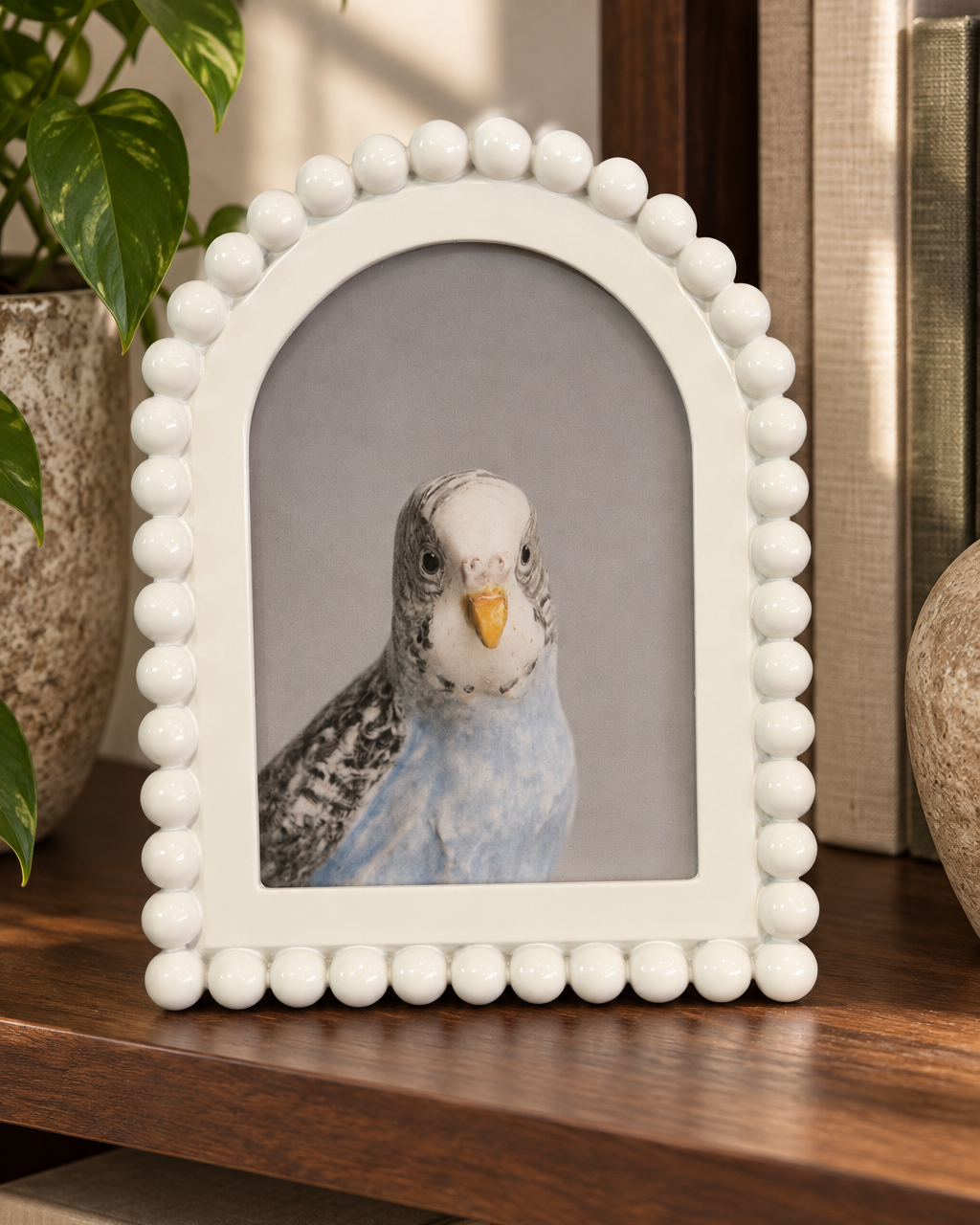 Isla Beaded Arch Photo Frame 4x6 - Magpie Style