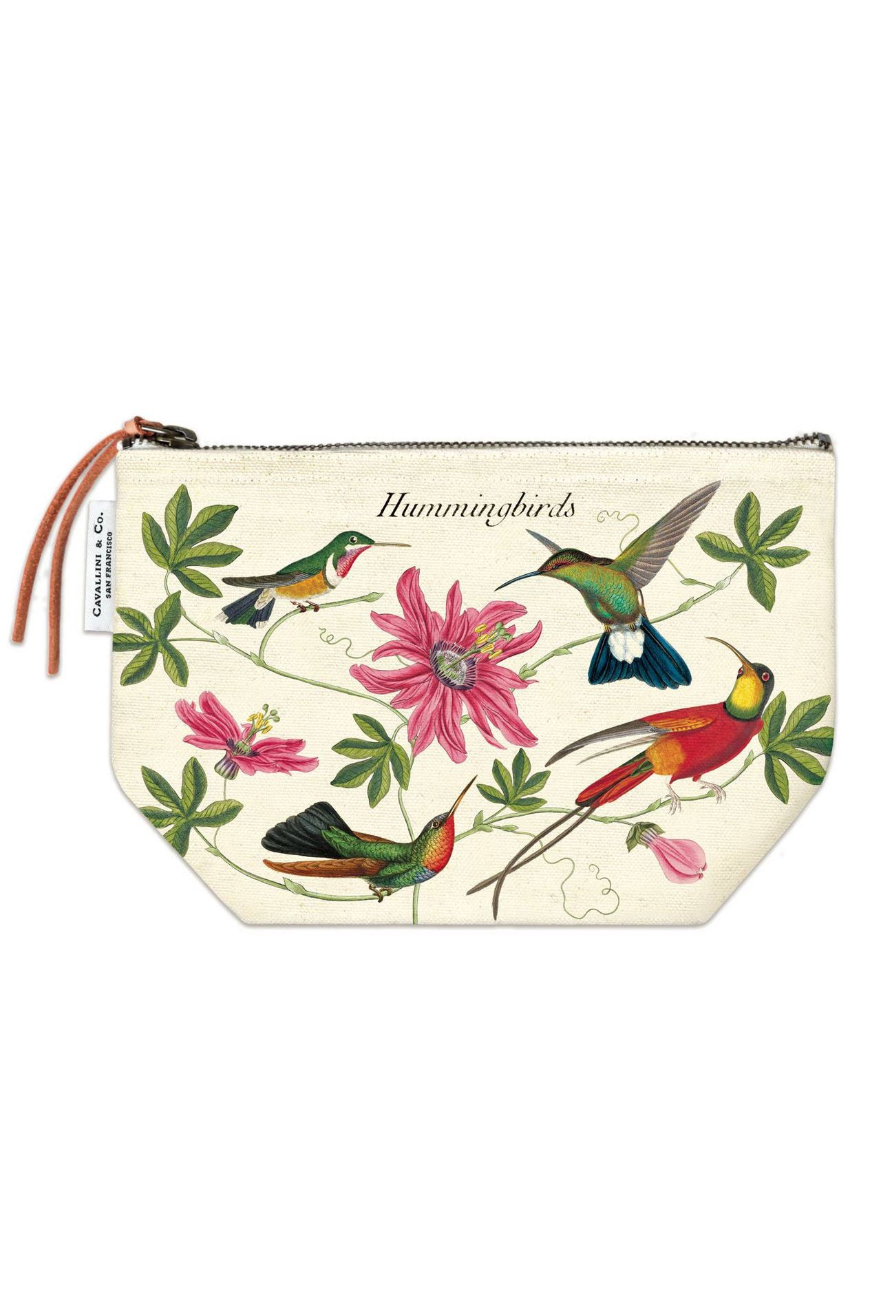 Cavallini & Co - Hummingbirds Vintage Pouch - Magpie Style