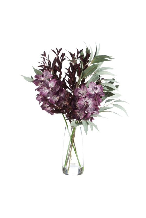 Vanda Orchid Olive Spray Mix - Magpie Style