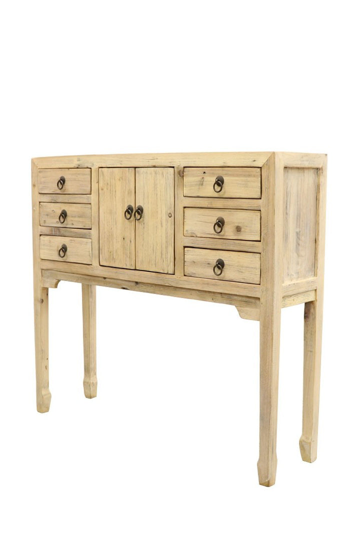 Oriental Console Petite, Natural Finish - Magpie Style