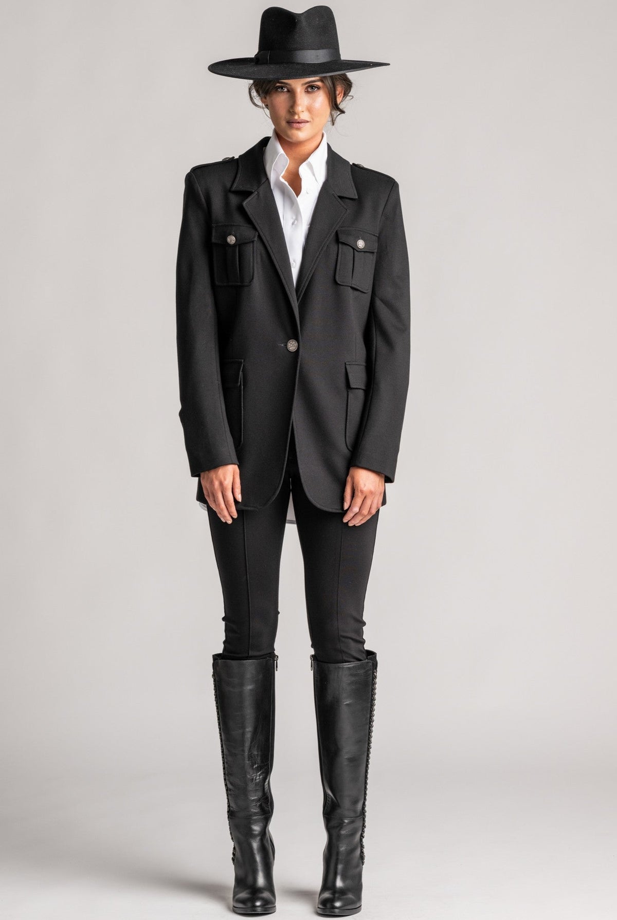 PAULA RYAN Roma Jean Legging Black - Paula Ryan