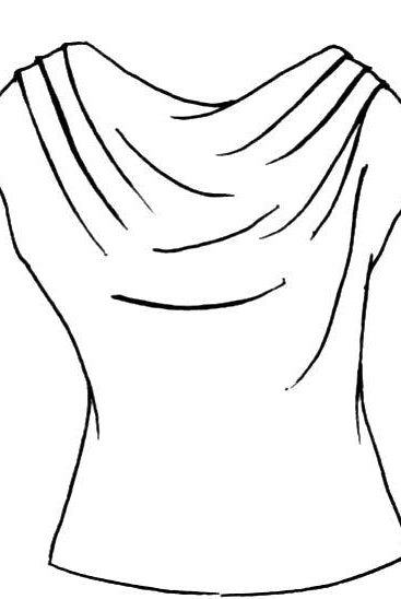 PAULA RYAN Fitted Cowl Neck Top - PRE ORDER - Paula Ryan