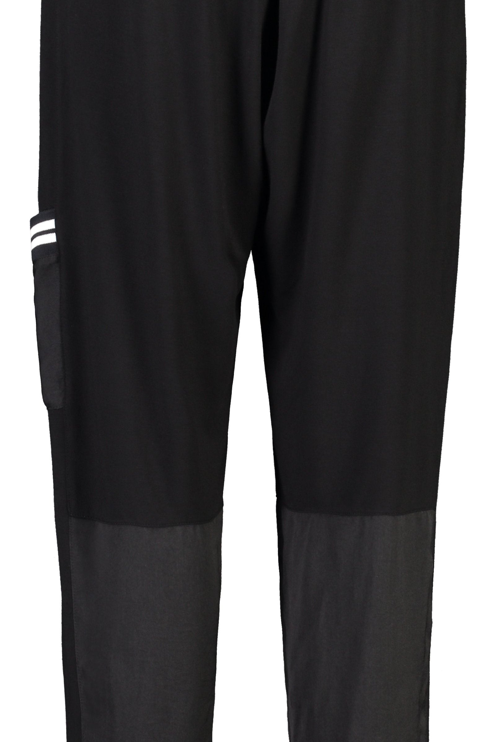 PAULA RYAN RELAXED Panelled Cargo Pant - Viscose Jersey - Black/White - Paula Ryan