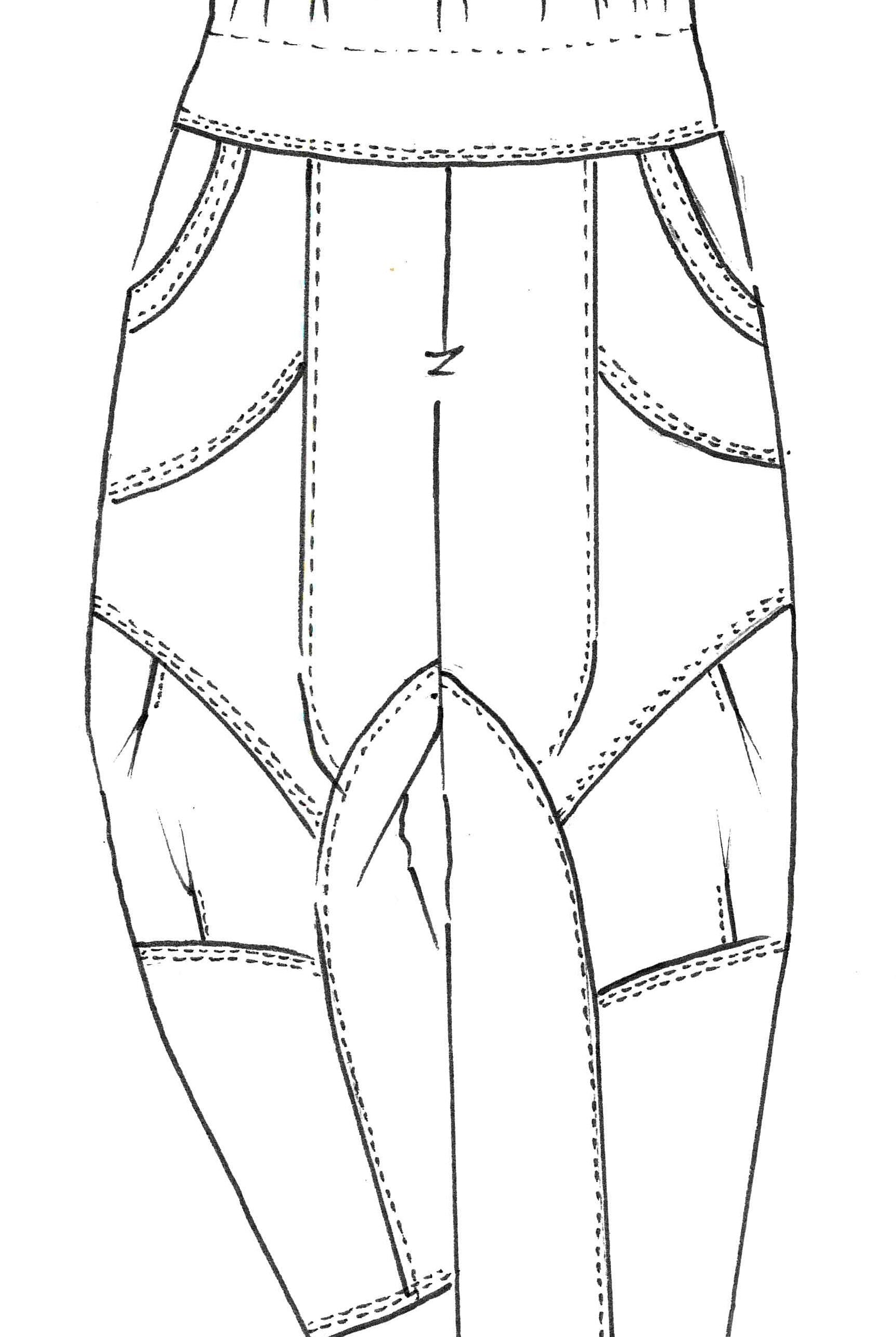 PAULA RYAN Osaka Pant - Microjersey - Paula Ryan