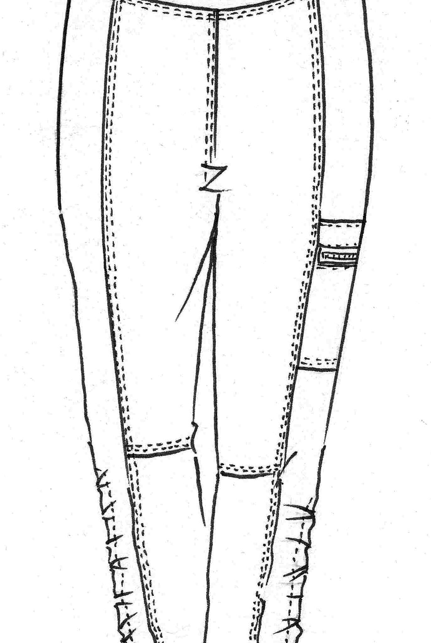 PAULA RYAN Slouch Waist Clam Digger Capri - Microjersey - Paula Ryan