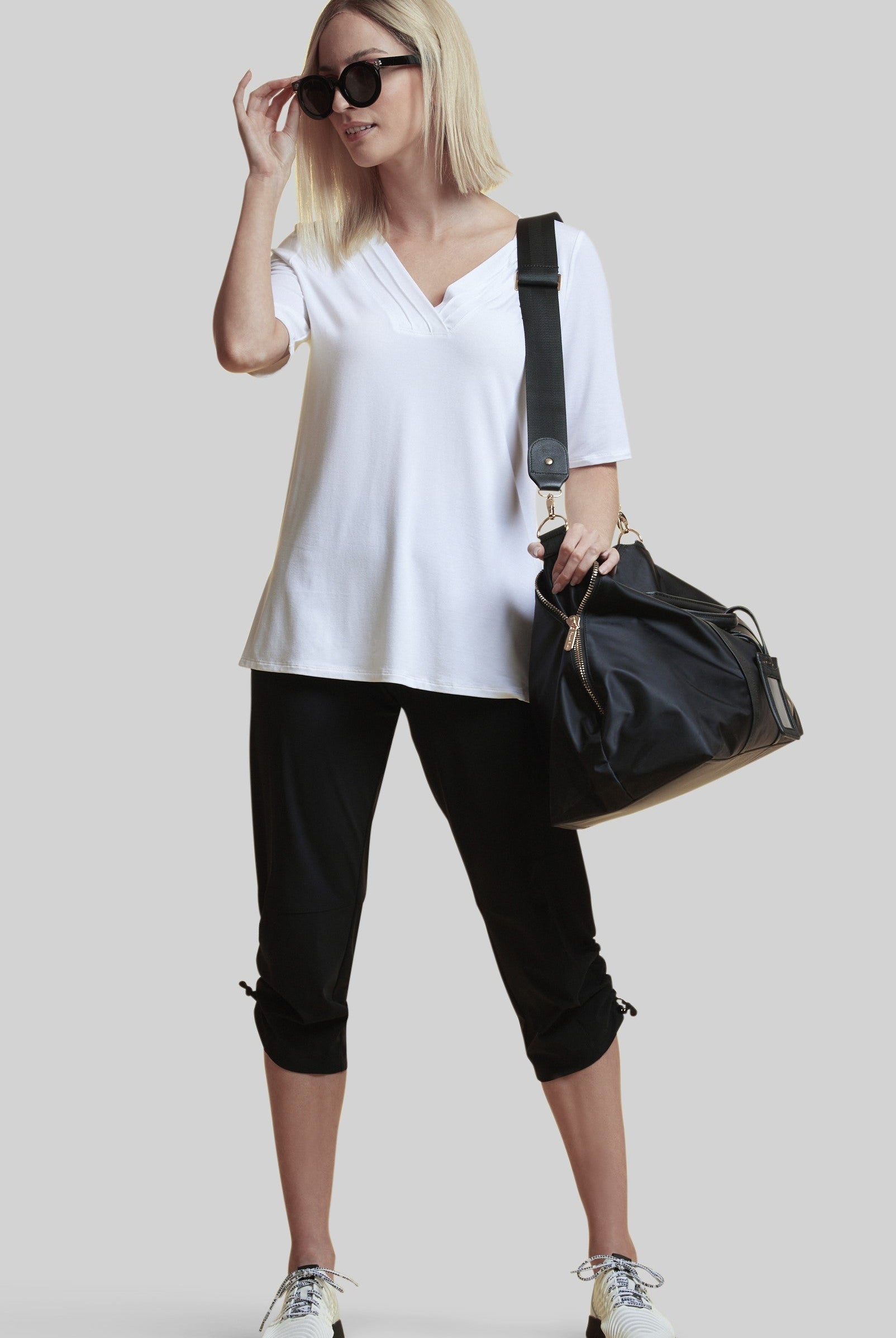 PAULA RYAN Side Zip Travel Bag - Paula Ryan