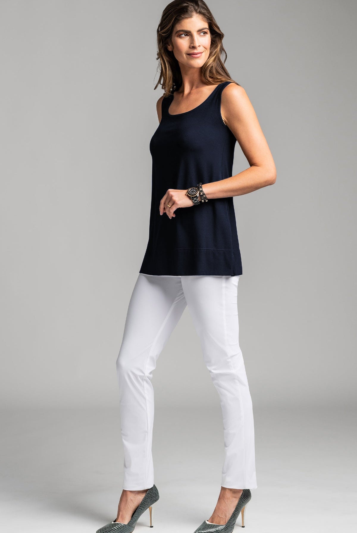 PAULA RYAN ESSENTIALS Easy Fit Singlet - MicroModal