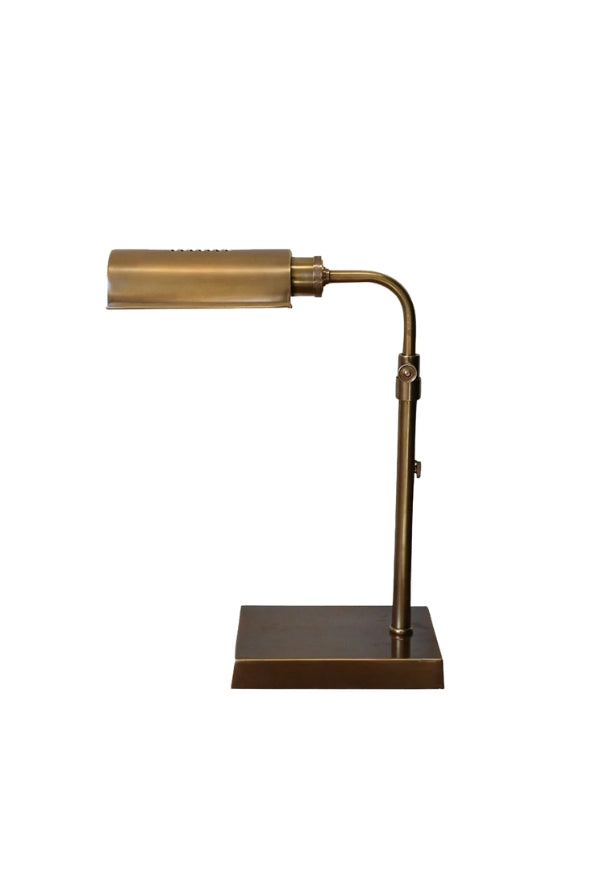 Brass Desk Lamp - Magpie Style