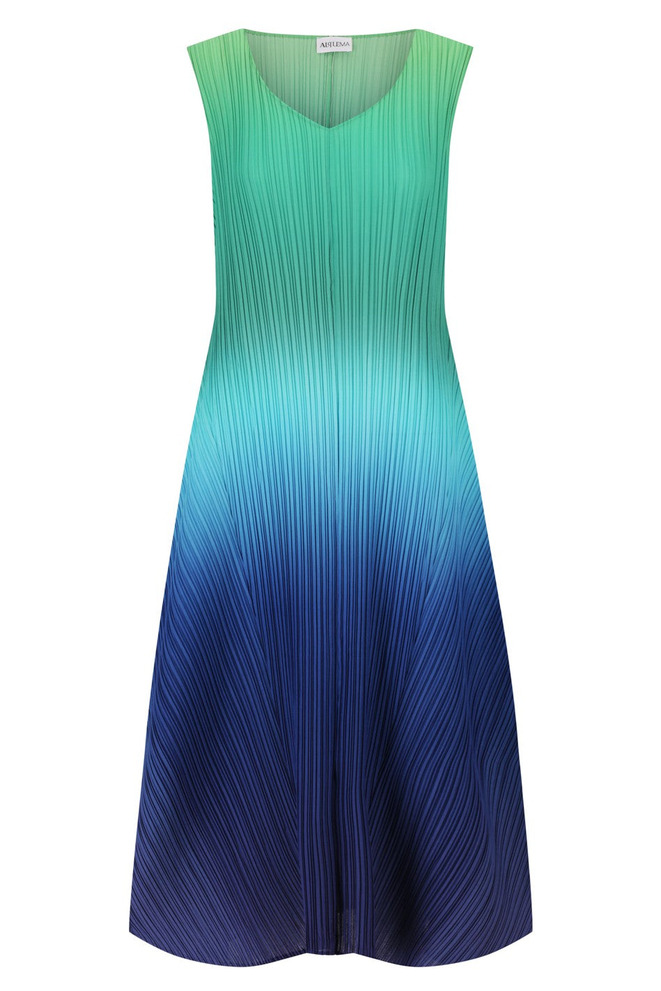 ALQUEMA - Long Estrella Dress - Rainforest - Magpie Style