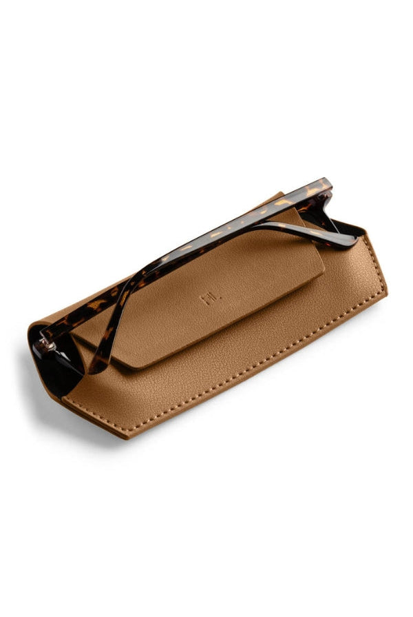 Fox and Leo glasses case - Tan - Paula Ryan