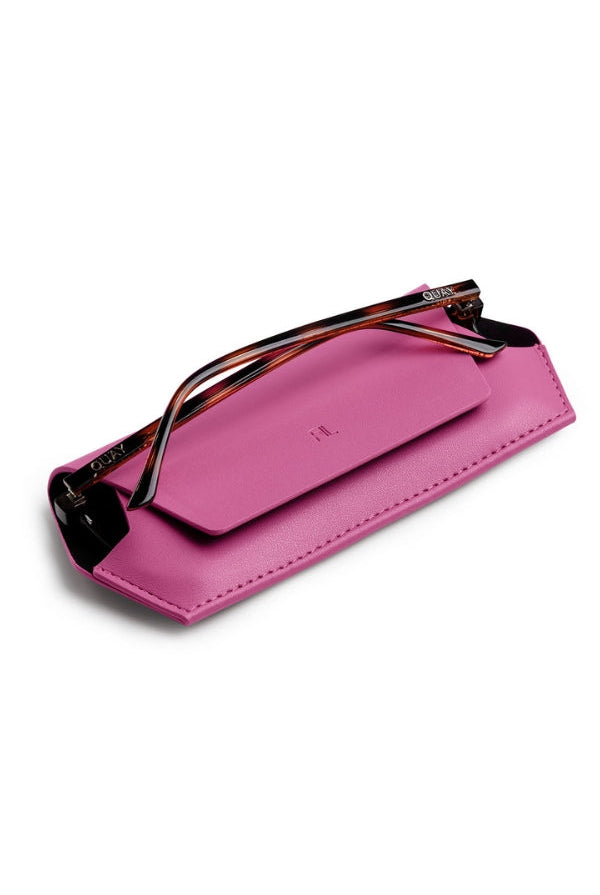 Fox and Leo glasses case - Hot Pink - Paula Ryan