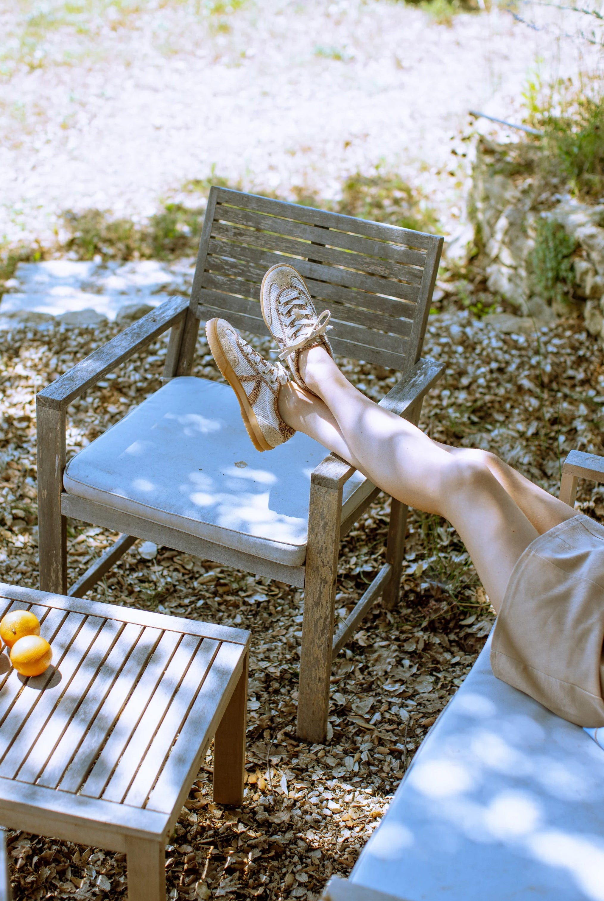 ASFVLT Swing Sneaker - Tan/Snake - Magpie Style