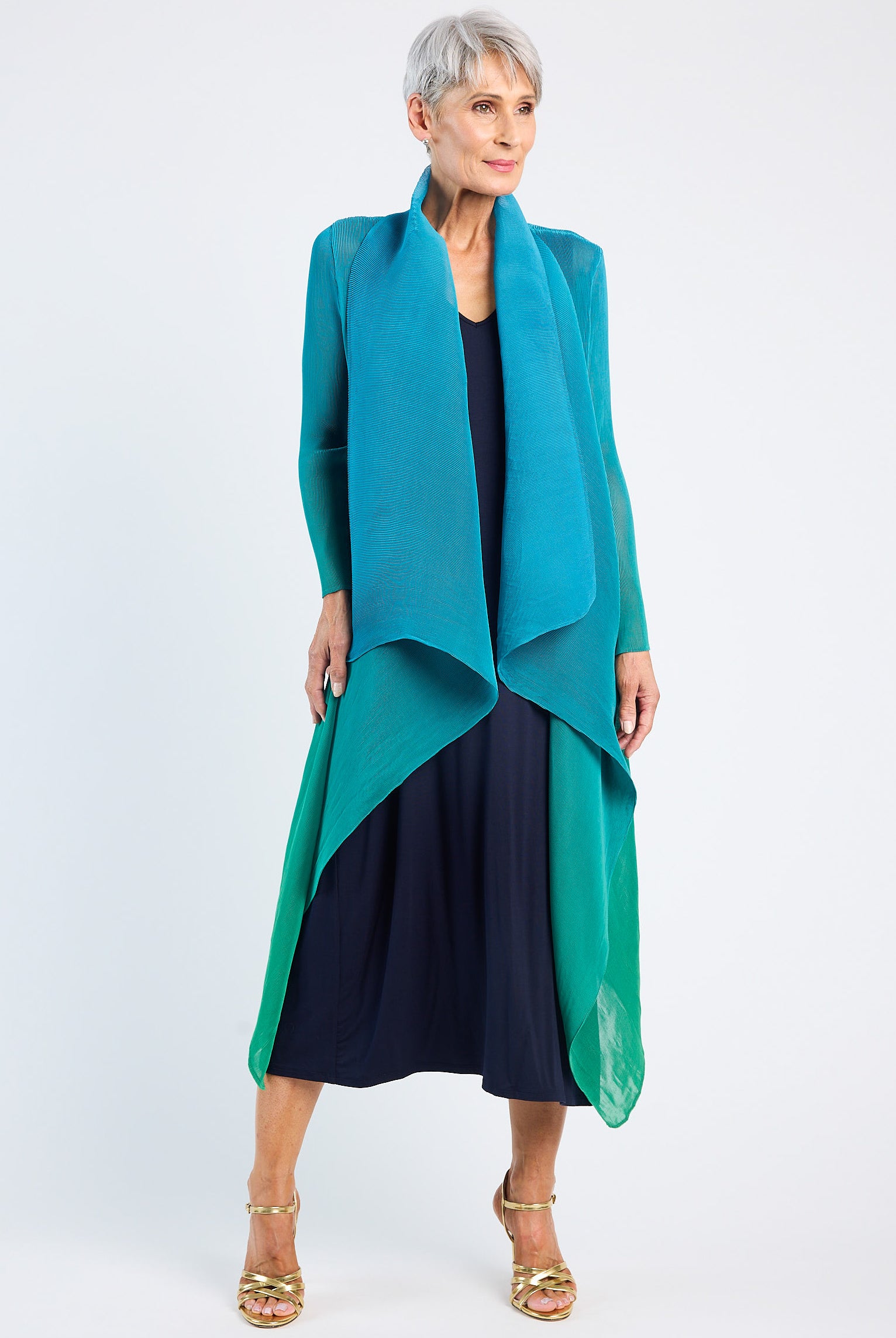 ALQUEMA - Collare Coat Biscay to Fern - Magpie Style