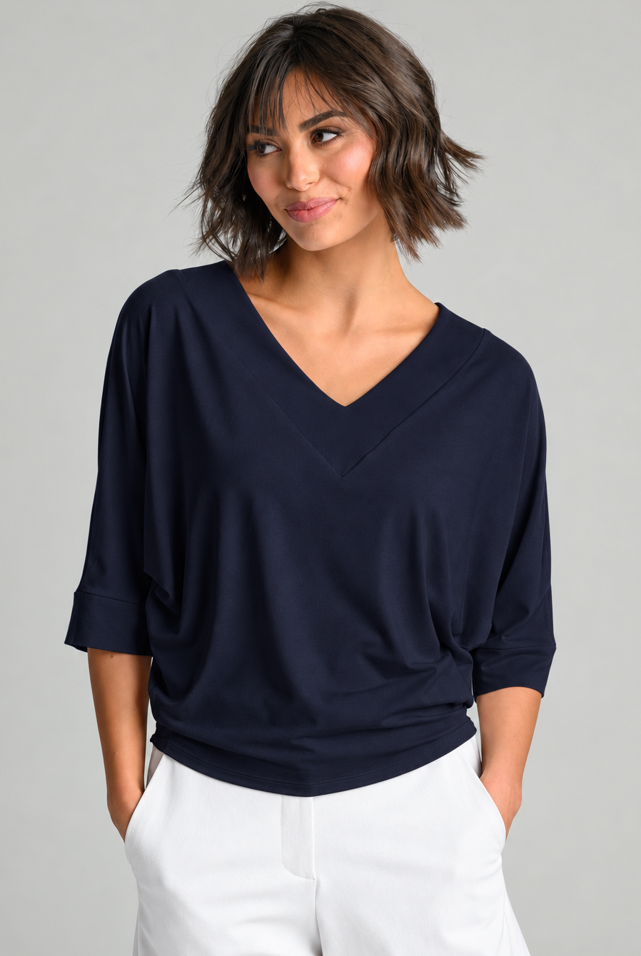 Paula Ryan B1030 Navy, view 2
