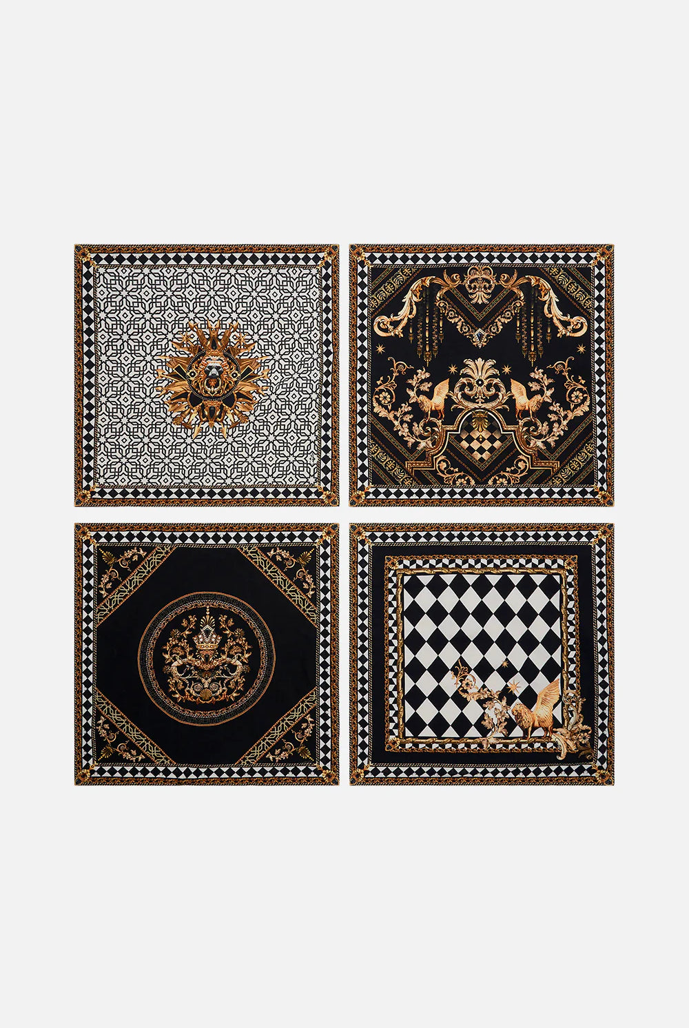 CAMILLA - Napkins 4 Piece Set Look Up Tesoro - Magpie Style