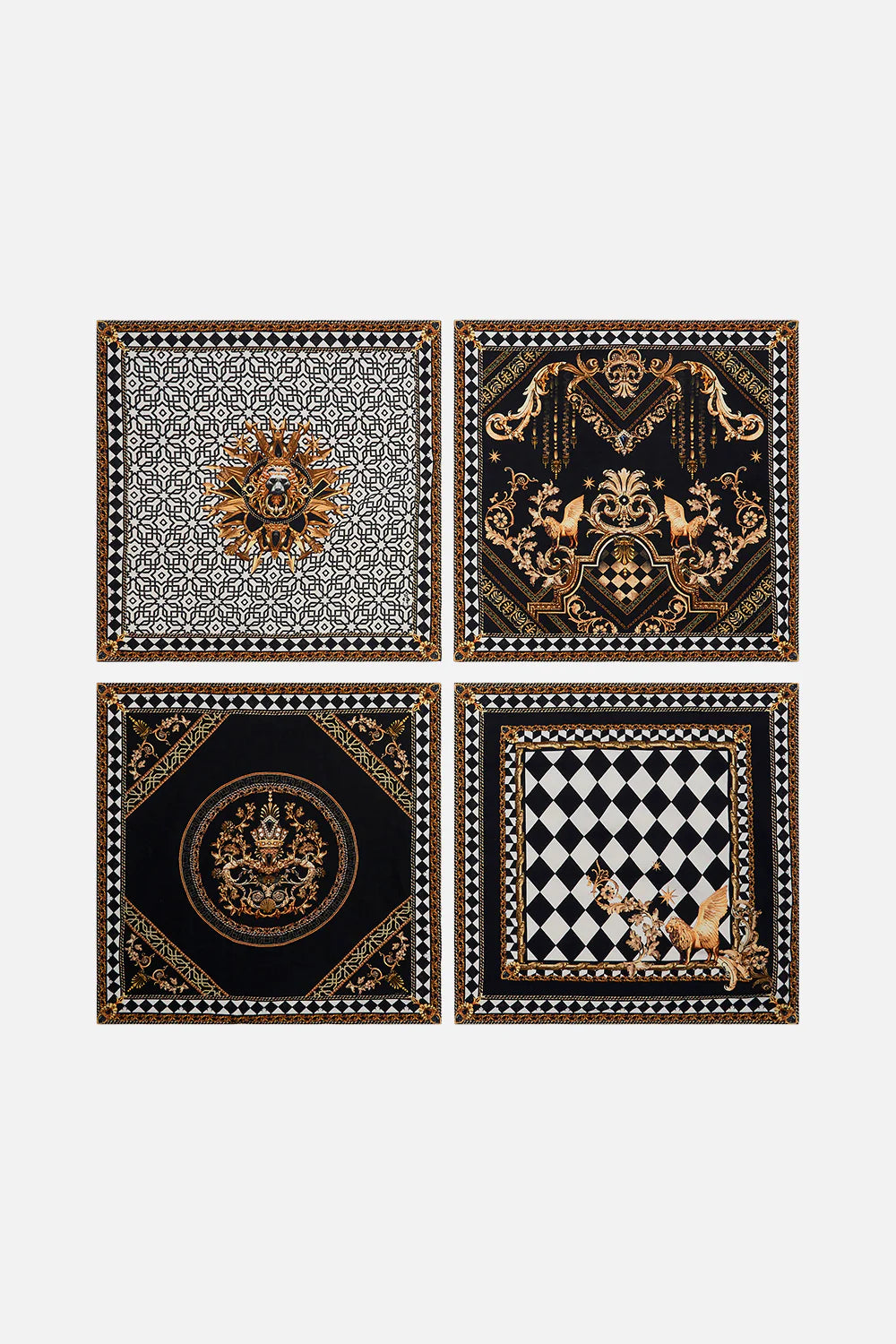 CAMILLA - Napkins 4 Piece Set Look Up Tesoro - Magpie Style