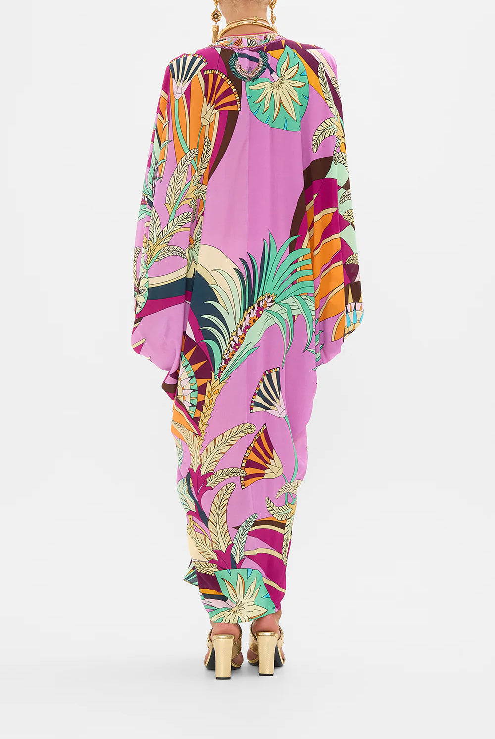 CAMILLA - T Shape Long Kaftan Giza Goddess - Magpie Style