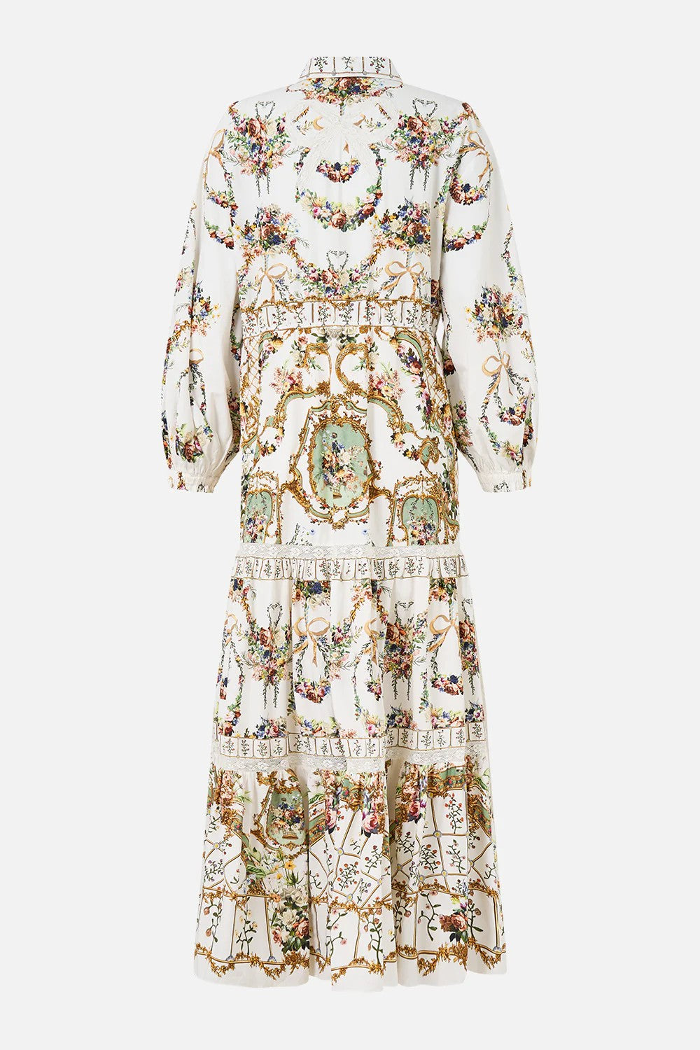 CAMILLA Tiered Long Shirt Dress - Dressing Room Drama - Magpie Style