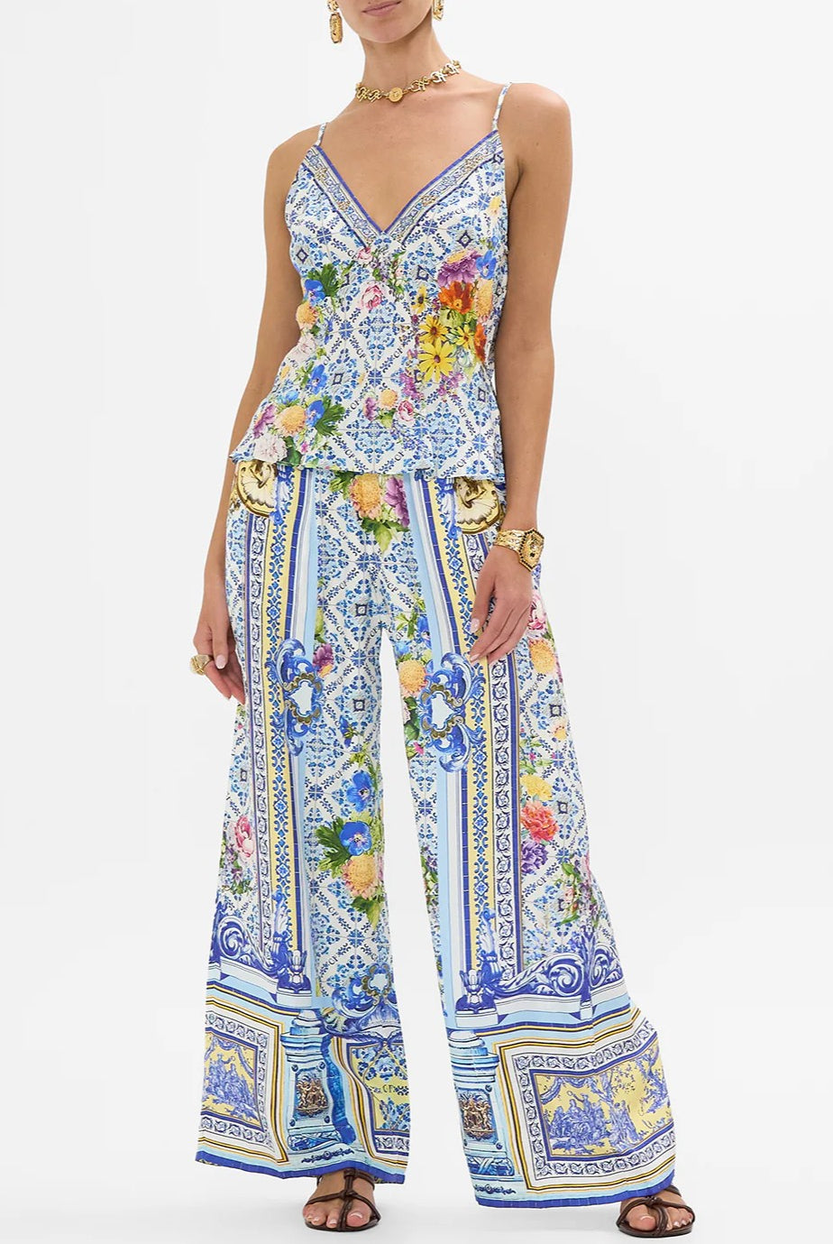 CAMILLA V Neck Cami - Wall to Wall Wonders - Magpie Style