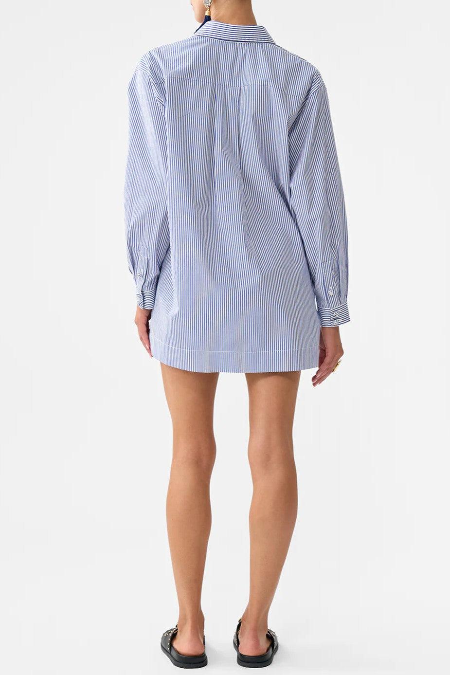 CAMILLA Stepped Hem Shirt - Song of Saint Anthony - Magpie Style