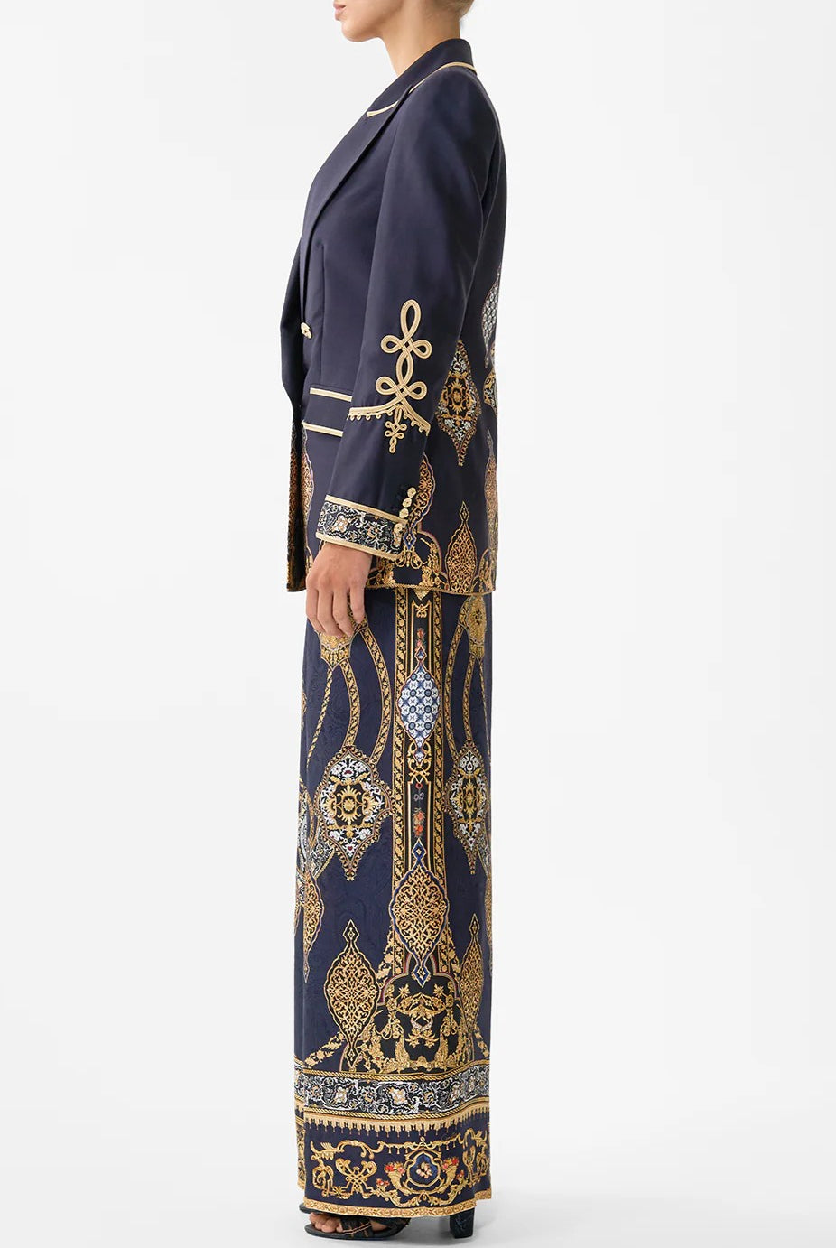 CAMILLA Double Breasted Suit Jacket - The Imperial Gate - Magpie Style