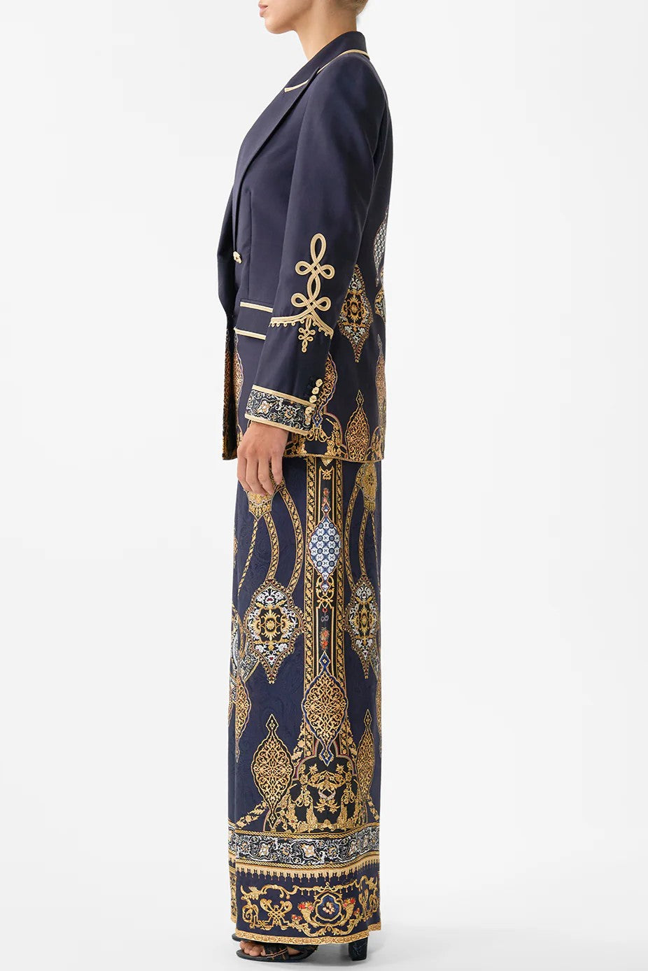 CAMILLA Double Breasted Suit Jacket - The Imperial Gate - Magpie Style