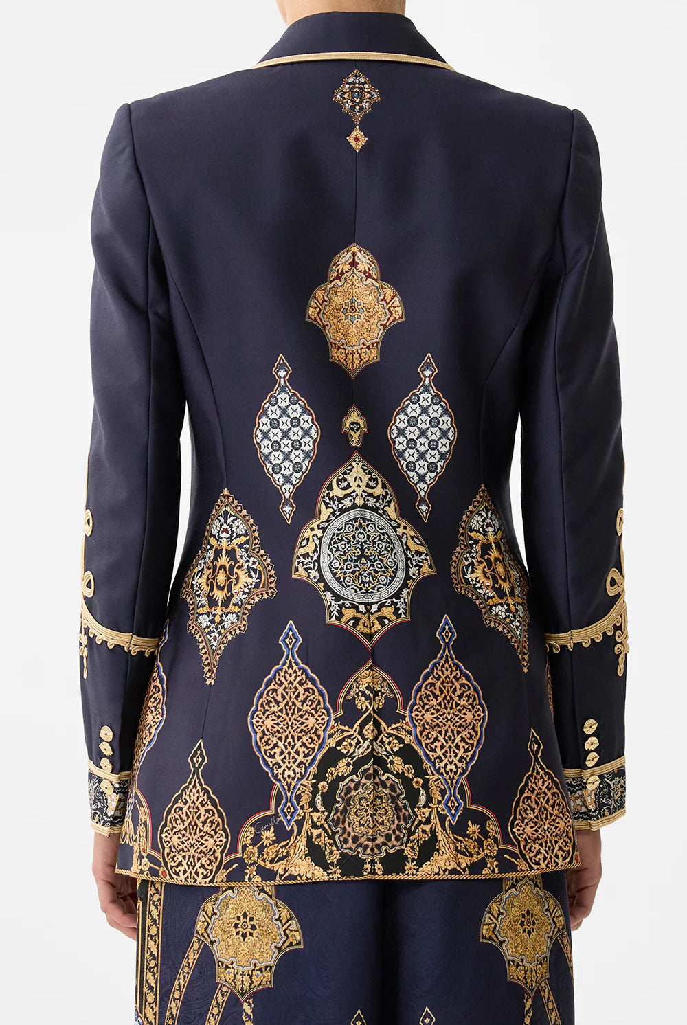 CAMILLA Double Breasted Suit Jacket - The Imperial Gate - Magpie Style