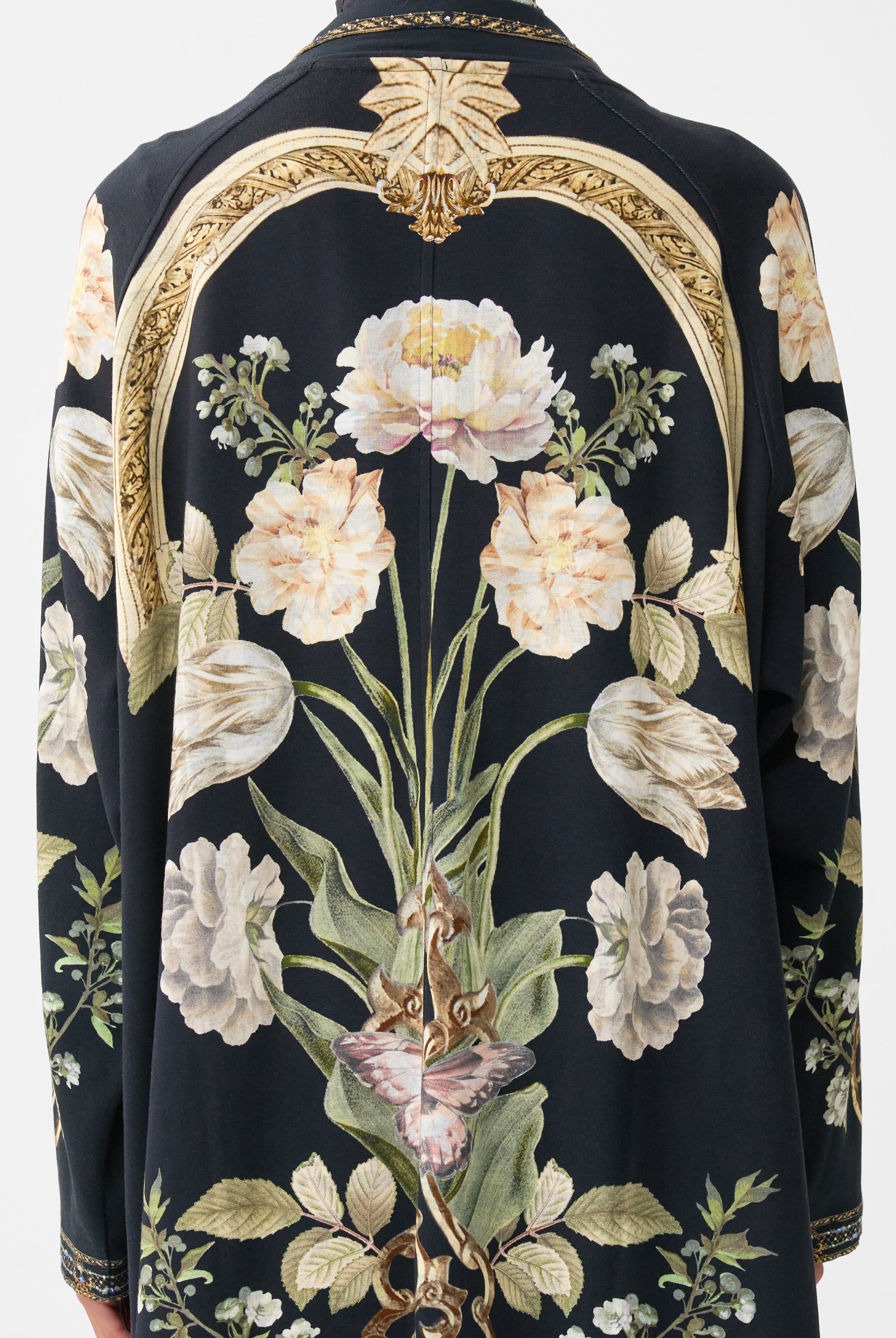 CAMILLA Sweat-Trench Coat - Ottoman Elegance - Magpie Style