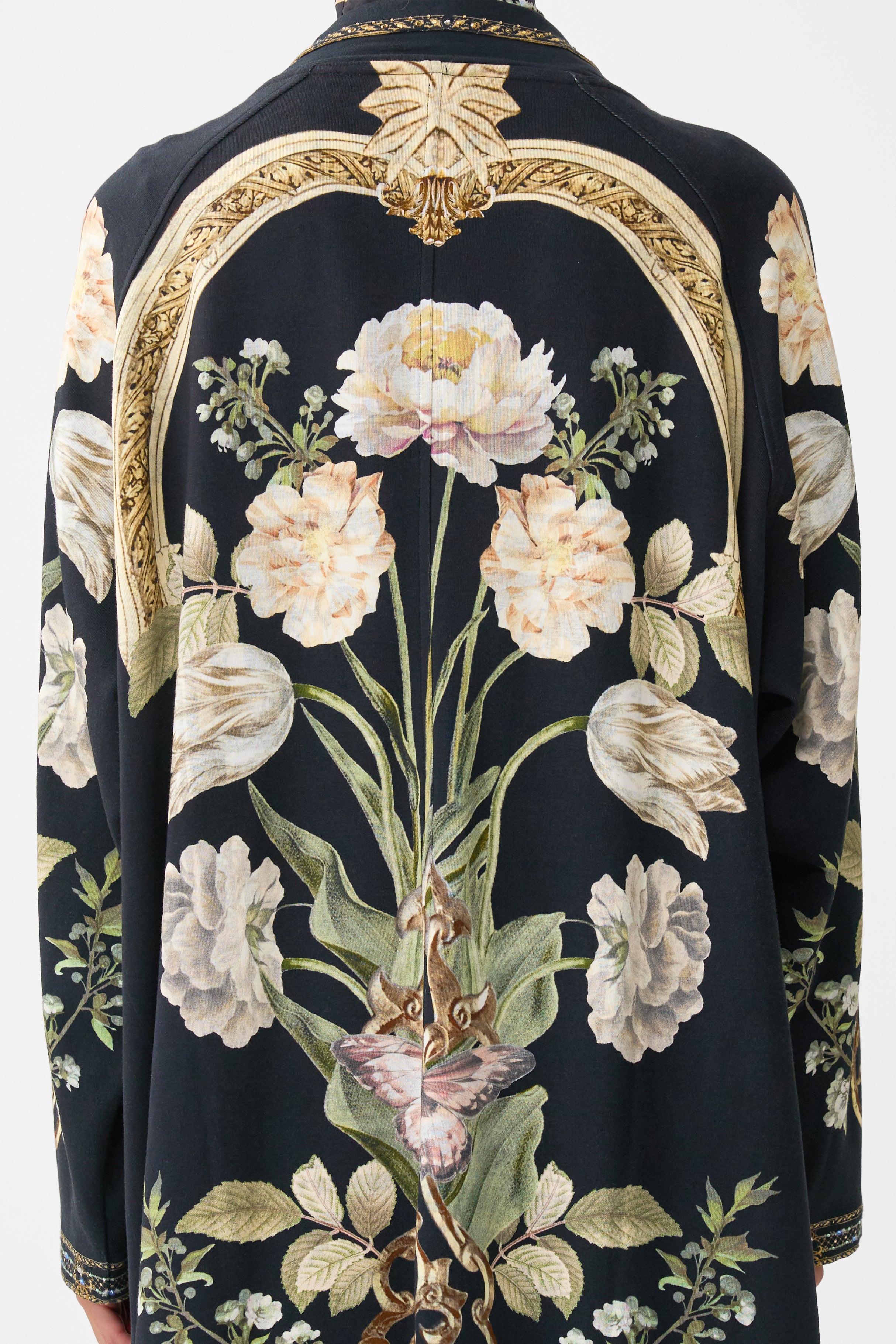 CAMILLA Sweat-Trench Coat - Ottoman Elegance - Magpie Style