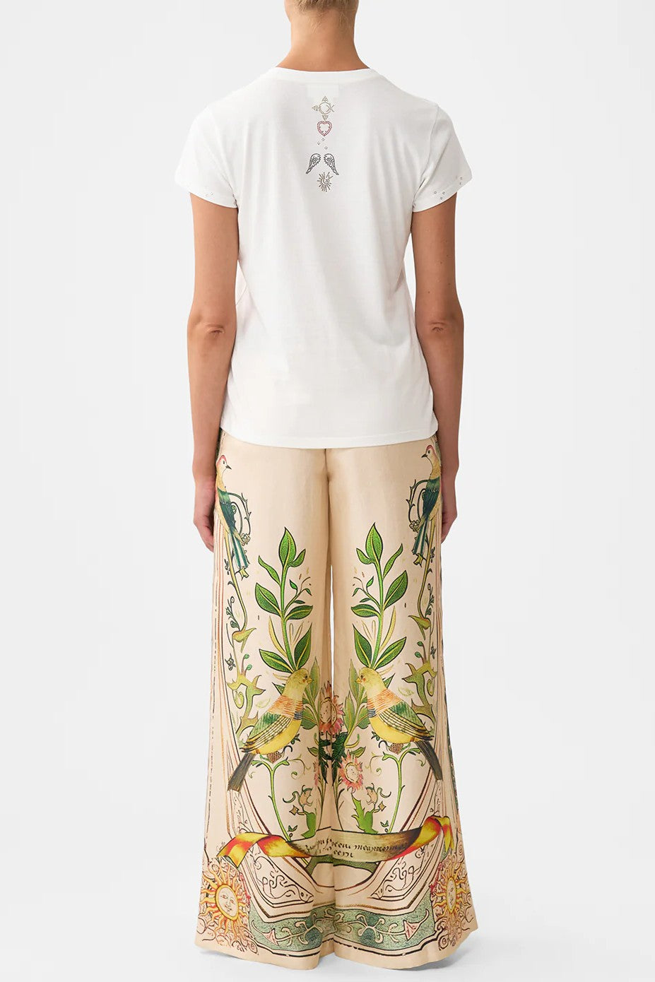 CAMILLA Slim Fit Round Neck T-Shirt - House of Horoscopes - Magpie Style