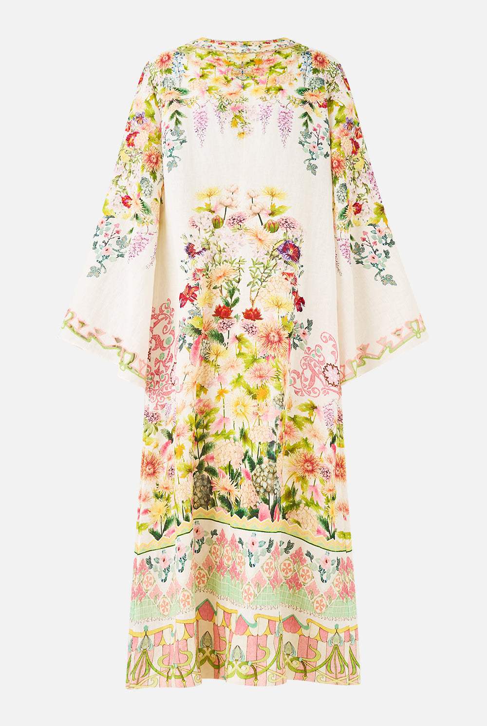 CAMILLA Deep V Neck Hardware Kaftan - The Call of Catalonia - Magpie Style