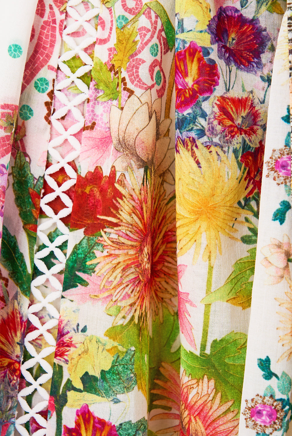 CAMILLA One Shoulder Dress with Blouson Sleeve - The Call of Catalonia - Magpie Style