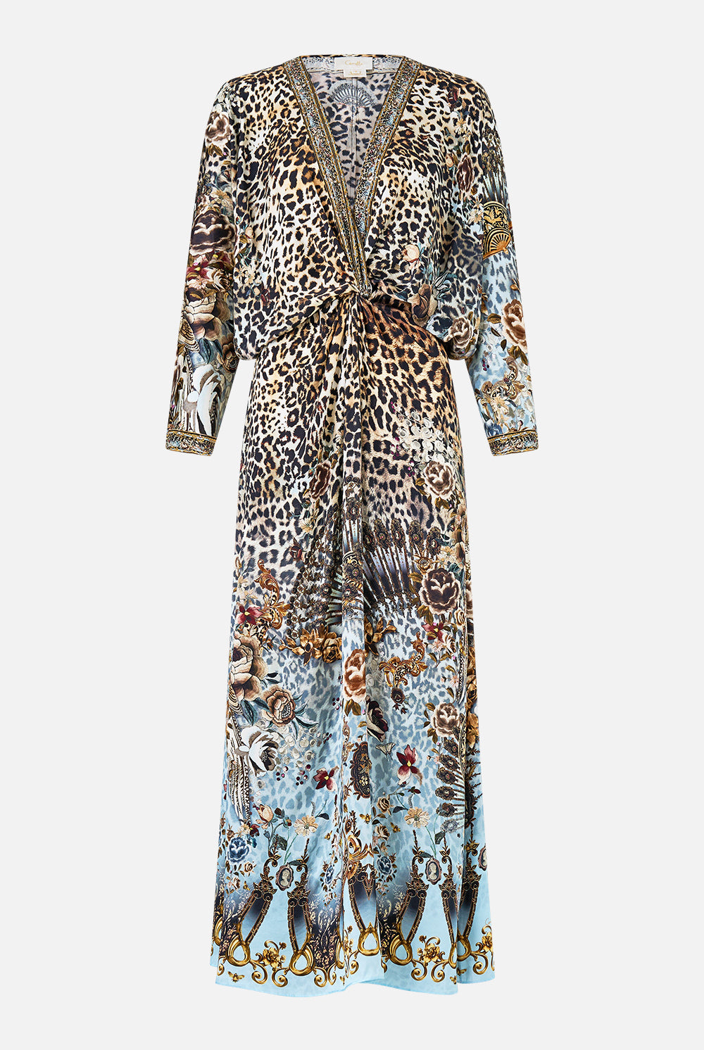 CAMILLA Twist Front Batwing Dress - Fiesta, Siesta, Repeat - Magpie Style