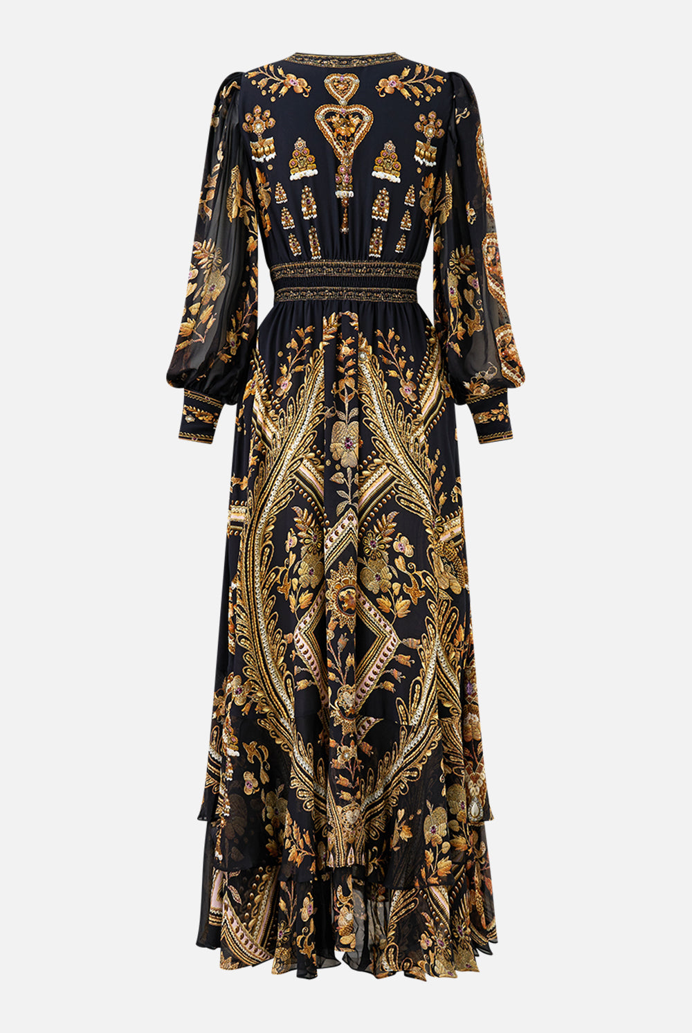 CAMILLA Long Button Front Dress - Taurus Rising - Magpie Style