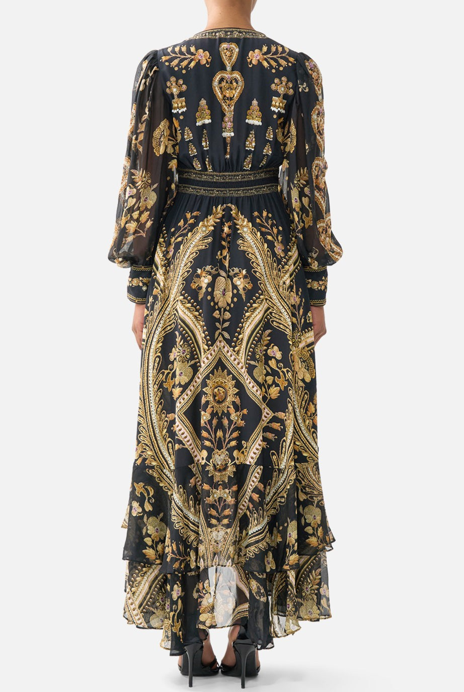 CAMILLA Long Button Front Dress - Taurus Rising - Magpie Style