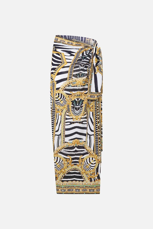 CAMILLA Multi Wear Long Sarong - Zig Zag Zoo - Magpie Style