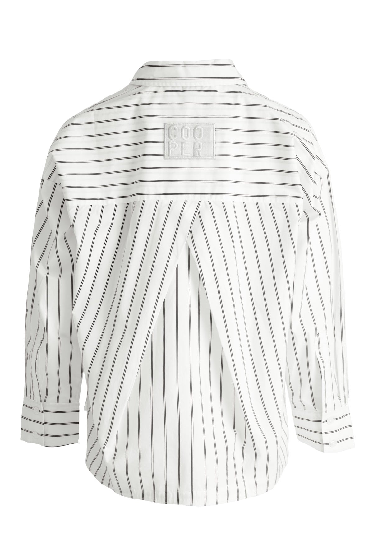 COOPER Yoke Of Luck Shirt - White Stripe - Magpie Style