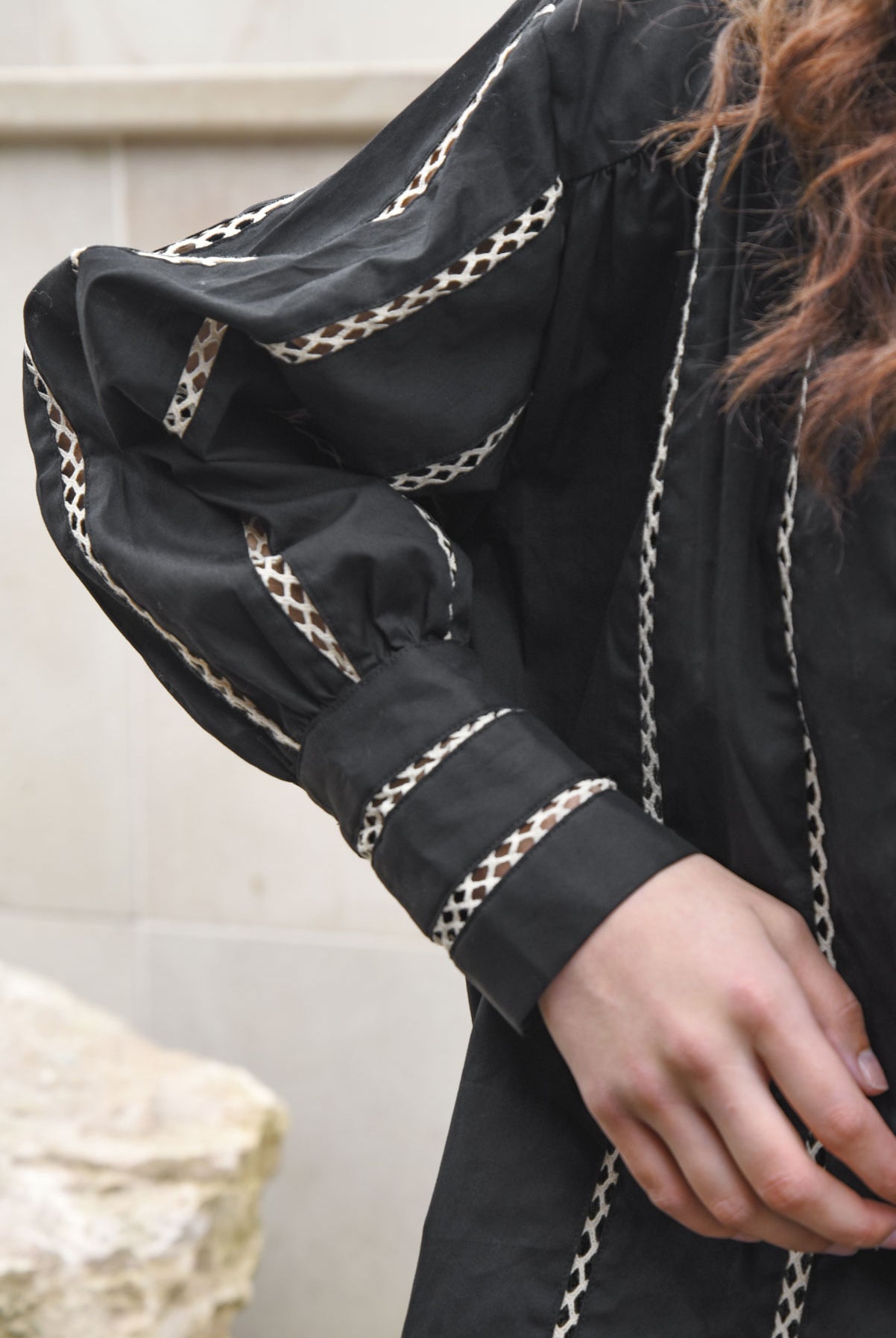 CURATE Stop The Press Shirt - Black - Magpie Style