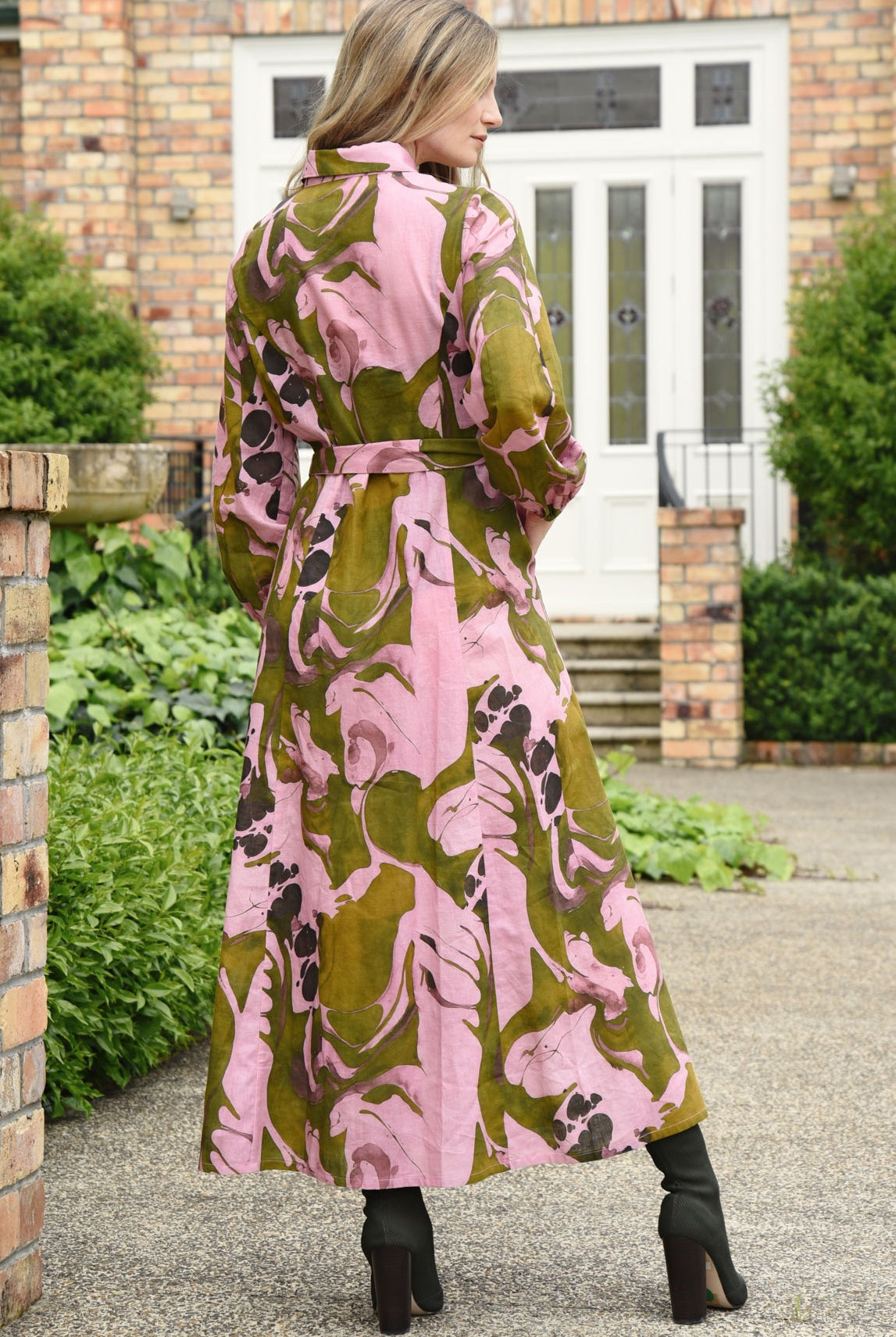 CURATE Good Serve Dress - Pink/Green - Magpie Style