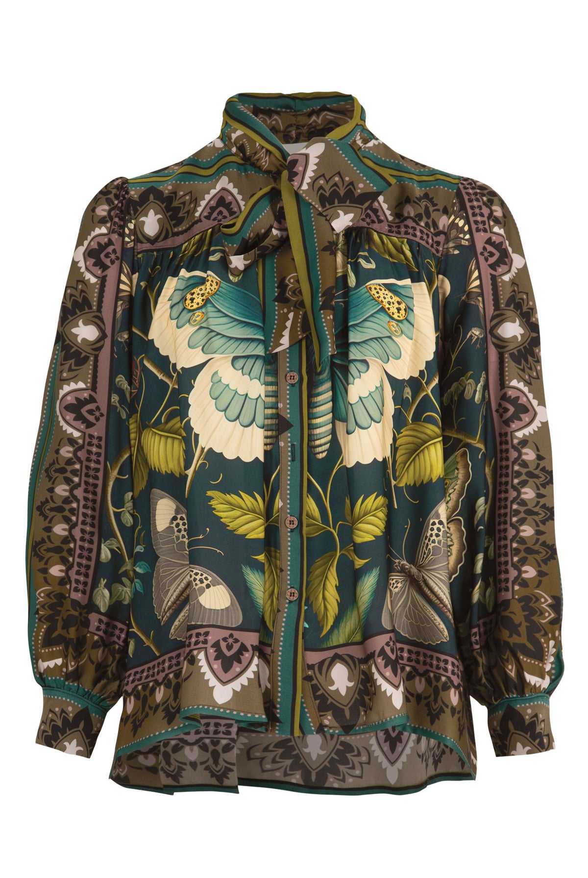 CURATE Duly Knotted Shirt - Moth - Magpie Style